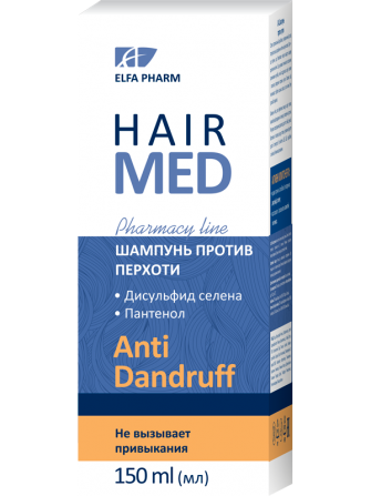 Elfa Pharm Hair Med Шампунь против перхоти 150 мл Житомир - изображение 1