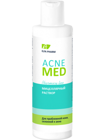 Elfa Pharm Acne Med. Мицеллярный раствор 200 мл Житомир - изображение 1