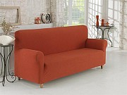 Чехол на диван Апельсиновый Home Collection Karna Турция 50079 Терракотовый Житомир