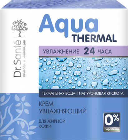 Dr.Sante Aqua Thermal. Крем увлажняющий для жирной кожи 50 мл Житомир - изображение 1