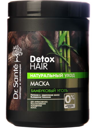 Dr.Sante Detox Hair. Маска. Питание и укрепление волос 1000 мл Житомир - изображение 1