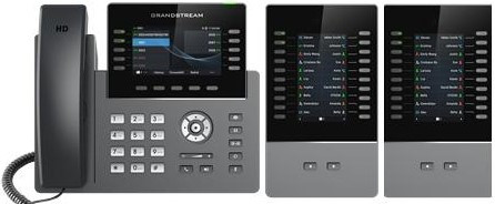 Grandstream GRP2615, ip телефон + два модуля розширення GBX20, Wi-Fi, Bluetooth, PoE Київ - изображение 1