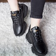 Кроссовки женские Fashion Qana 2702 39 размер 24,5 см Черный Житомир
