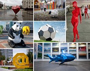 Производство полигональных арт-объектов, скульптур в полигонах Київ