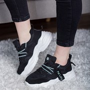 Кроссовки женские Fashion Abbot 2725 41 размер 25,5 см Черный Житомир