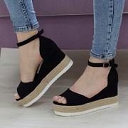Женские босоножки Fashion Macky 2706 38 размер 24,5 см Черный Житомир