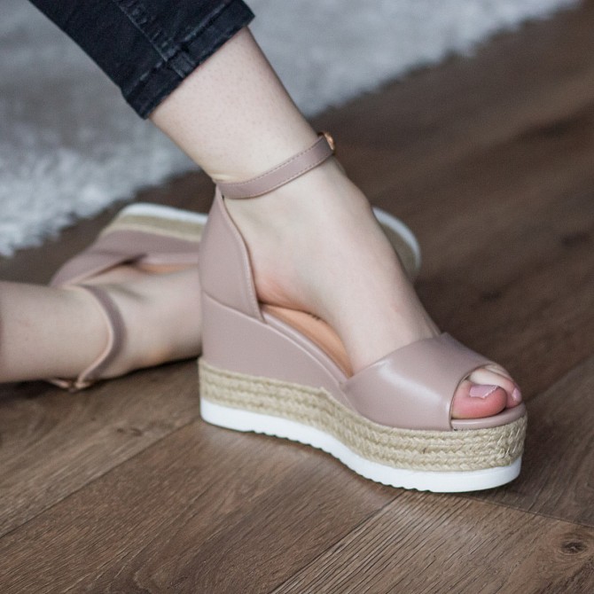 Женские босоножки Fashion Bacabs 2788 40 размер 25,5 см Бежевый Житомир - изображение 1