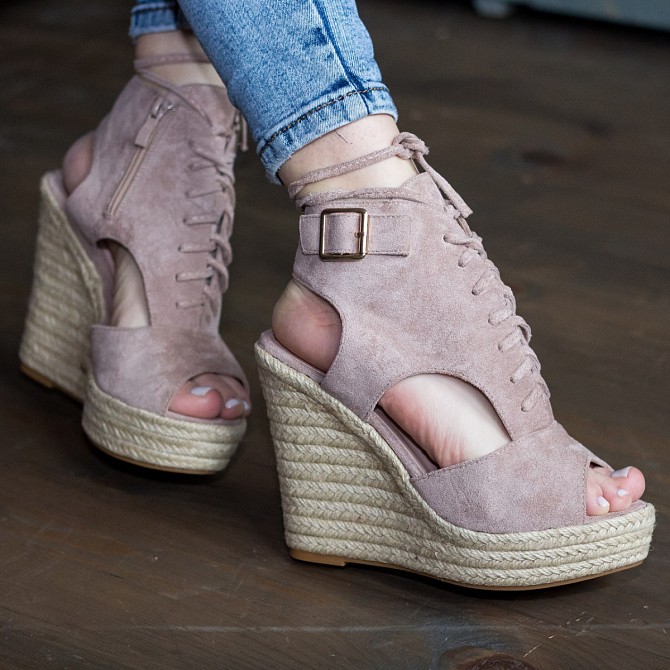 Женские босоножки Fashion Iberio 2722 40 размер 25 см Бежевый Житомир - изображение 1