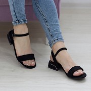 Женские босоножки Fashion Uno 2680 38 размер 24,5 см Черный Житомир