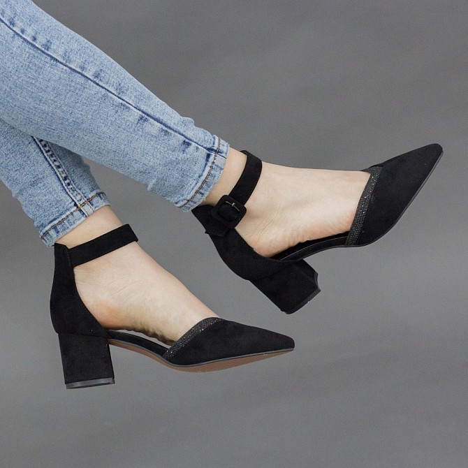 Туфли женские Fashion Abraxas 2738 38 размер 24,5 см Черный Житомир - изображение 1