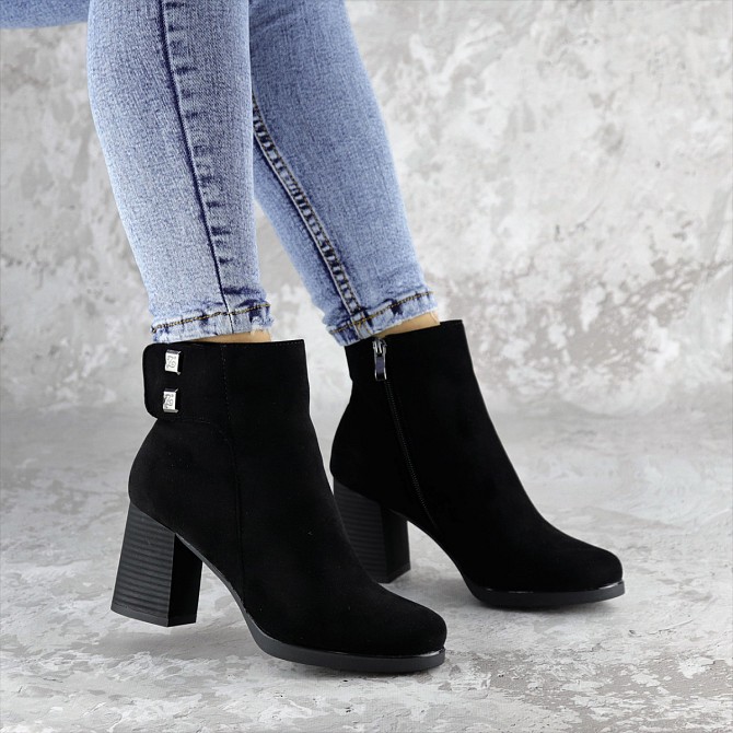 Ботильоны женские Fashion Jakie 2289 36 размер 23,5 см Черный Житомир - изображение 1