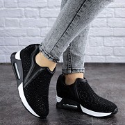 Сникерсы женские Fashion Tori 2021 40 размер 25 см Черный Житомир