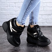 Женские сникеры Fashion Shadow 2057 41 размер 25 см Черный Житомир