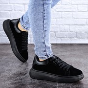 Кеды женские Fashion Alenie 2101 37 размер 23,5 см Черный Житомир