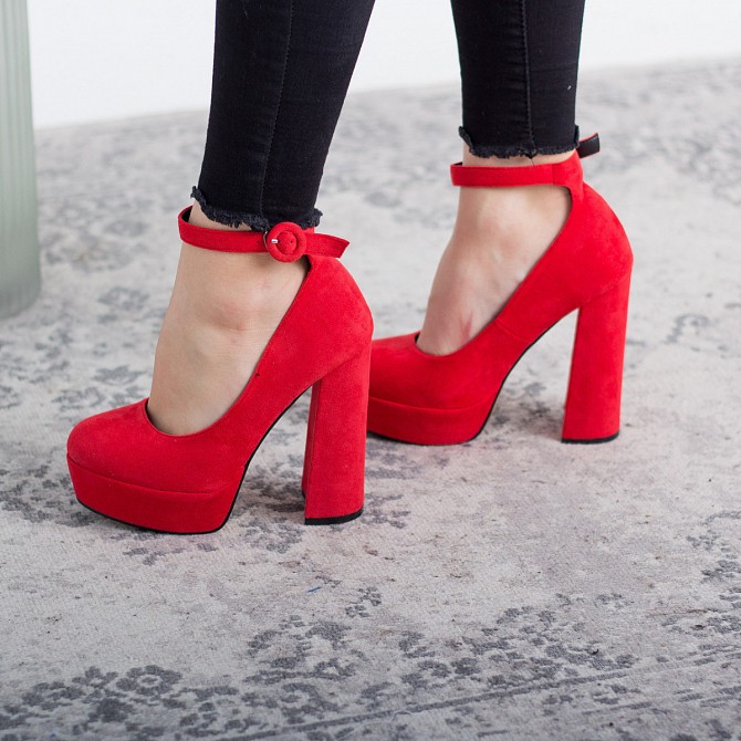 Туфли женские Fashion Faded 2559 40 размер 25,5 см Красный Житомир - изображение 1