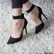 Туфли женские Fashion Fannie 2801 36 размер 23,5 см Черный 40 Житомир
