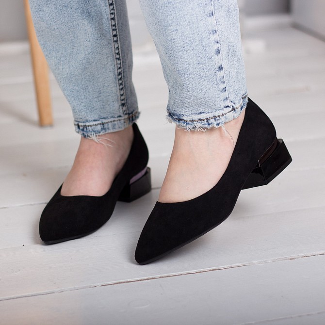 Туфли женские Fashion Cadbury 2618 40 размер 25,5 см Черный Житомир - изображение 1