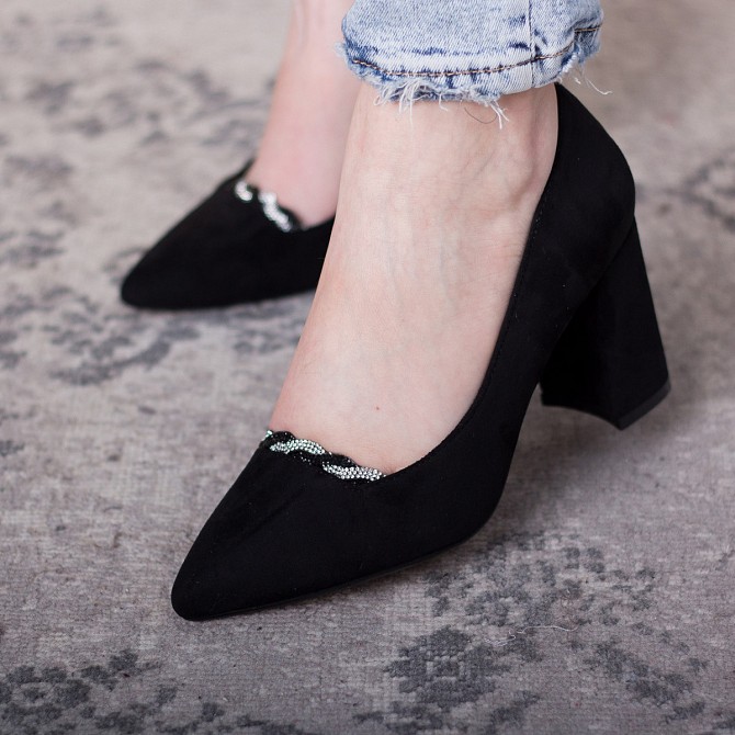 Туфли женские Fashion Daggi 2657 40 размер 25,5 см Черный Житомир - изображение 1