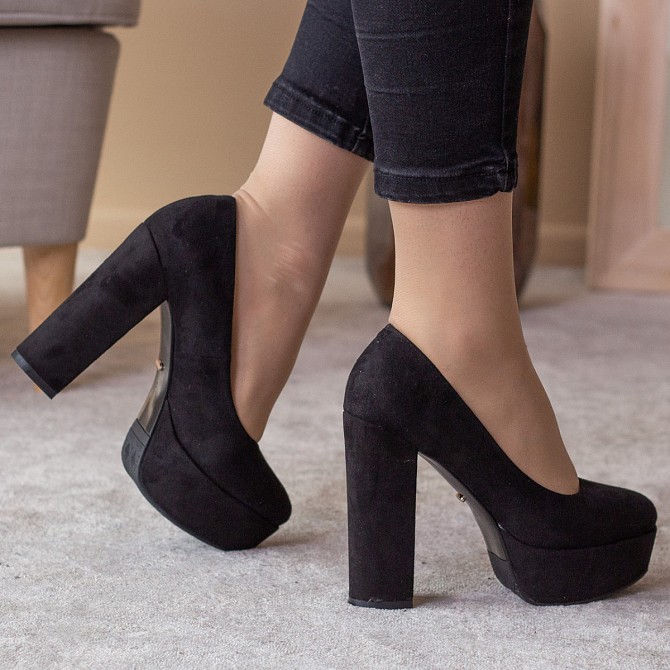 Туфли женские Fashion Galatea 2473 39 размер 25 см Черный Житомир - изображение 1
