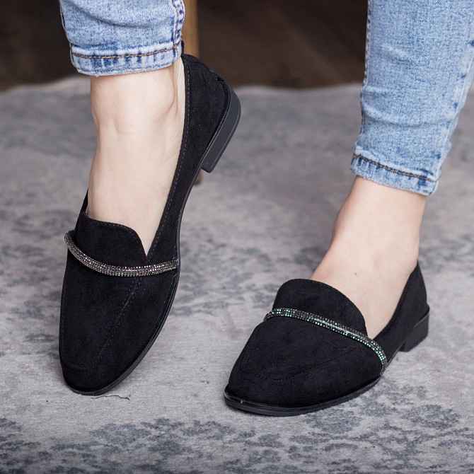 Туфли женские Fashion Haiya 2832 38 размер 24,5 см Черный Житомир - изображение 1