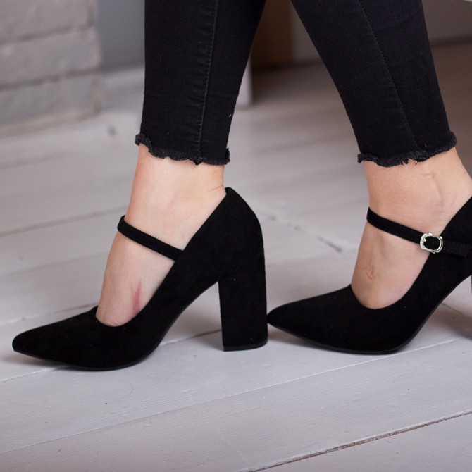 Туфли женские Fashion Macison 2607 40 размер 25,5 см Черный Житомир - изображение 1