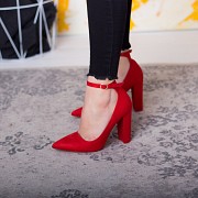 Туфли женские Fashion Xenia 2610 37 размер 24 см Красный 39 Житомир