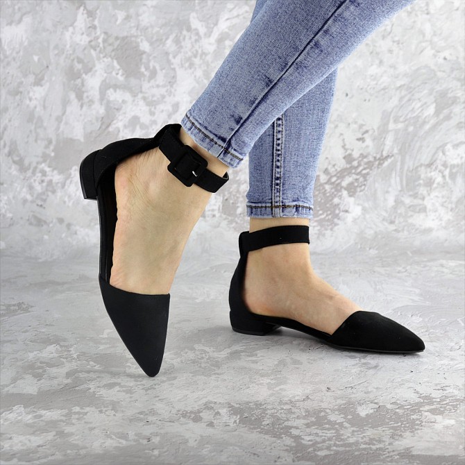 Туфли женские Fashion Zeke 2432 36 размер 23,5 см Черный 38 Житомир - изображение 1