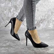 Туфли женские на каблуке Fashion Fleetwood 2362 37 размер 24 см Черный 38 Житомир