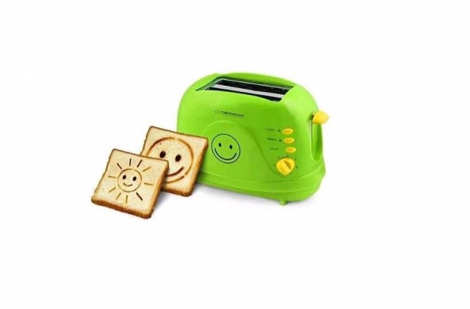 Тостер Esperanza SMILEY EKT003 Green Київ - изображение 1