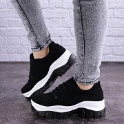 Женские сникеры Fashion Bosco 1985 40 размер 25 см Черный Житомир
