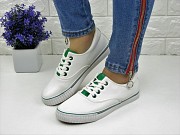 Женские стильные кеды Fashion Pepita 1017 37 размер 23,5 см Белый Житомир