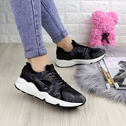 Женские стильные кроссовки Fashion Peggy 1095 40 размер 25,5 см Черный Житомир