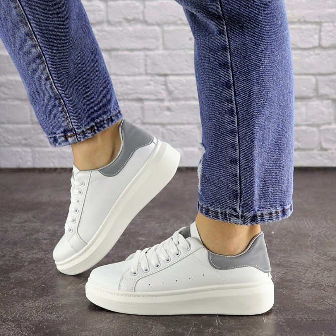Женские кеды Fashion Fletcher 1654 36 размер 22,5 см Белый Житомир - изображение 1