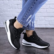 Женские кроссовки Fashion Ashton 1700 37 размер 24 см Черный Житомир