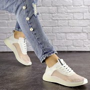 Женские прозрачные кроссовки Fashion Ibiza 1201 37 размер 24 см Белый Житомир