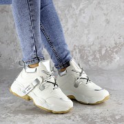 Женские сникеры Fashion Regis 1295 40 размер 25 см Белый Житомир