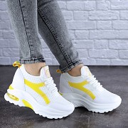Женские сникеры Fashion Tanner 1706 39 размер 24,5 см Белый Житомир