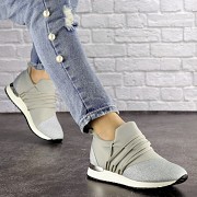 Женские стильные кроссовки Fashion Ringer 1036 37 размер 23 см Серебро Житомир