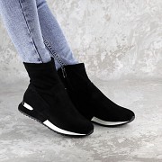 Женские чулочные кроссовки Fashion Kerry 1310 40 размер 25,5 см Черный Житомир