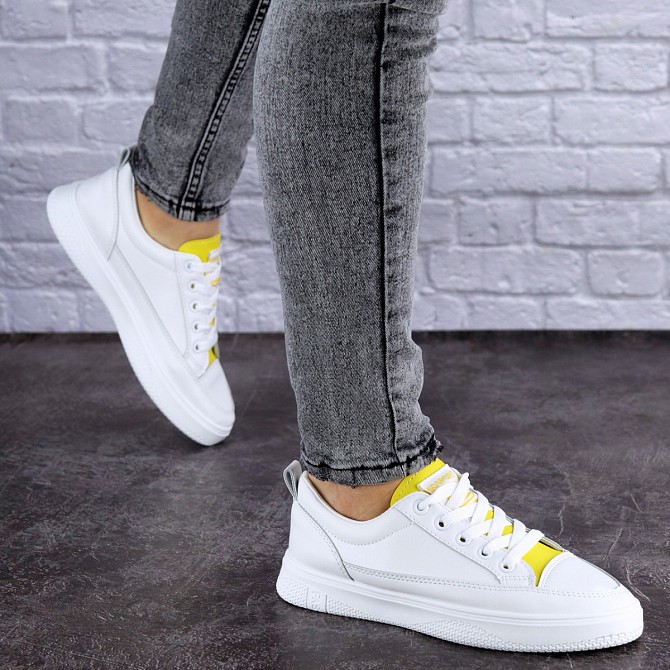 Женские кеды Fashion Allie 1806 38 размер 23,5 см Белый Житомир - изображение 1
