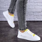 Женские кеды Fashion Allie 1806 39 размер 24 см Белый Житомир