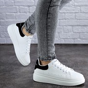 Женские кеды Fashion Andy 1948 38 размер 24 см Белый Житомир