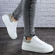 Женские кеды Fashion Andy 1965 38 размер 24 см Белый Житомир