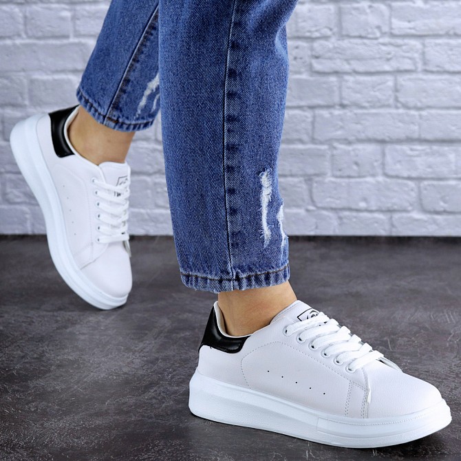 Женские кеды Fashion Duncan 1731 39 размер 24,5 см Белый Житомир - изображение 1