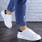 Женские кеды Fashion Duncan 1731 40 размер 25 см Белый Житомир
