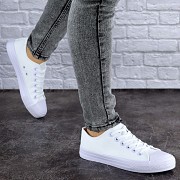 Женские кеды Fashion Flash 1792 40 размер 25 см Белый Житомир