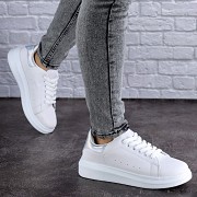 Женские кеды Fashion Fletcher 1736 36 размер 23 см Белый Житомир