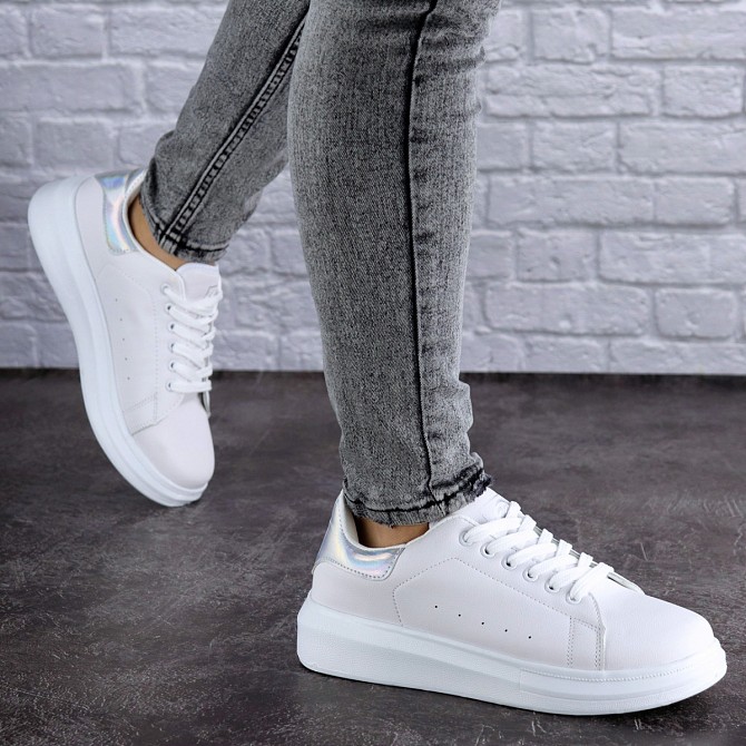 Женские кеды Fashion Fletcher 1736 36 размер 23 см Белый Житомир - изображение 1
