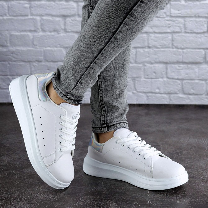 Женские кеды Fashion Fletcher 1736 39 размер 24,5 см Белый Житомир - изображение 1