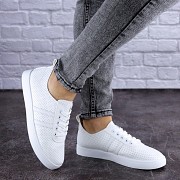 Женские кеды Fashion Huffer 1795 40 размер 24,5 см Белый Житомир